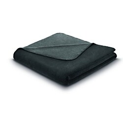 Bocasa Tender Plain Black / Anthracite Blanket