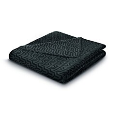 Bocasa Cosy Empire Black Blanket
