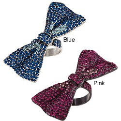 BCBG Bow Cubic Zirconia Fashion Ring