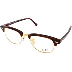 Cheap Beauty Products on Ray Ban Unisex Rx 5154 Tortoise  Gold Clubmaster Optical Eyeglasses