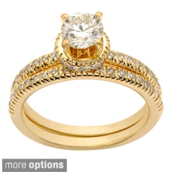 14k Gold 1ct TDW Diamond Bridal Ring Set (H-I, I1-I2)