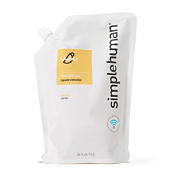 simplehuman Liquid Dish Soap 34-ounce Lemon Refill Pouch