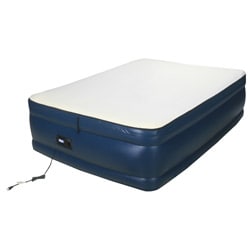 Airtek Raised Memory Foam Full-size Air Bed With Built-in Pump