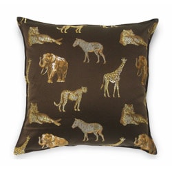Safari Brown 24-inch Pillow