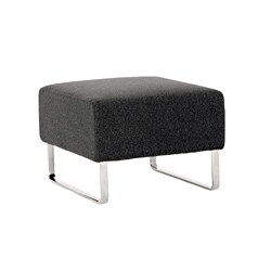 grey ottoman