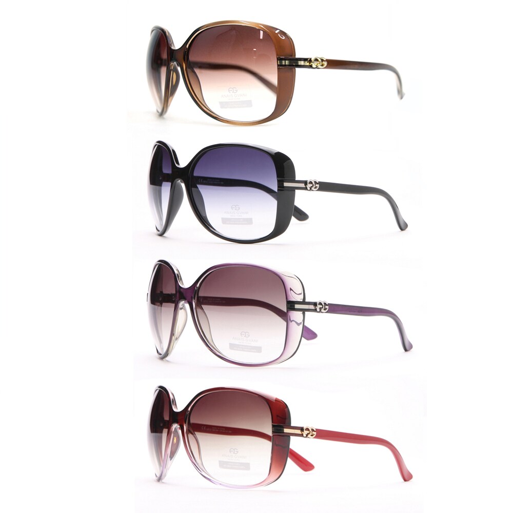 Anais Gvani Women's Round Oblong Sunglasses