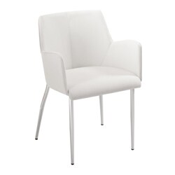 Sunny White Armchairs (Set of 2)