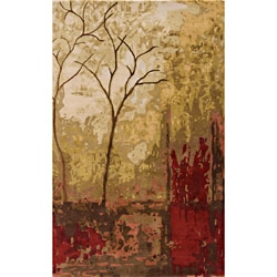 Hand-tufted Monet Autumn Multi Rug (9'6 x 13'6)
