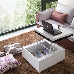 Matrix 'Nikka' High-Gloss Lift-Top Coffee Table