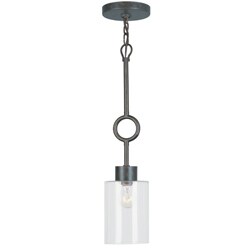 Odette 1-light Mini Pendant in English Bronze