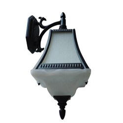 1-light Rubbed Bronze Photo Cell Wall Lantern