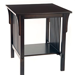 Bianco Collection Mission Espresso End Table