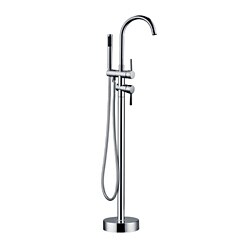 Aquatica B130 Floor Mounted Tub Filler Faucet