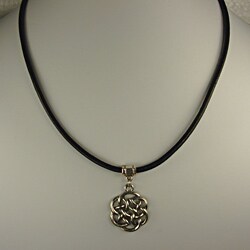 Jewelry by Dawn Celtic Knot Greek Leather Necklace