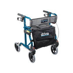 Drive Medical Diamond Transport Wheelchair Rollator