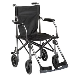 Travelite Grey Transport Chair with Carry Bag