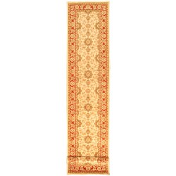 Lotus Garden Champagne Cream Runner (2'8 x 13'4)