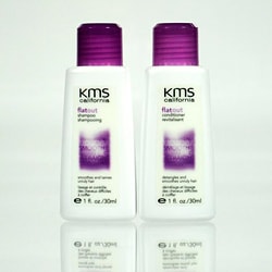 KMS California Flat Out Shampoo and Conditioner 2-ounce Travel Size Set
