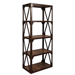 Starx Wood Plank Bookshelf