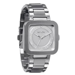 Nixon Men's Stainless Steel White Riot Watch