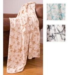 Starfish Microplush Throw