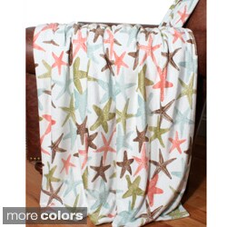 Starfish Microplush Throw