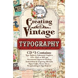 Crafty Secrets CD Creating with Vintage Typography