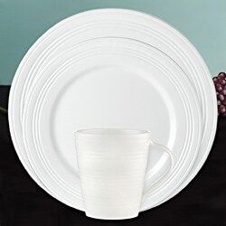 Lenox 'Tin Can Alley' 4-degree 12-piece Dinnerware Set