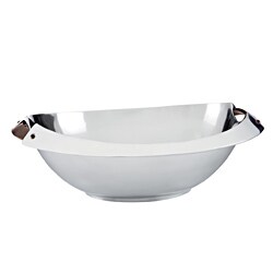 Dansk Rivet Oval Serving Bowl