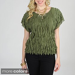 Sunny Leigh Women's Eyelash Top