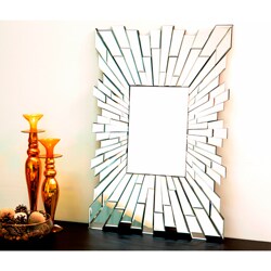 Abbyson Living Empire Rectangle Wall Mirror