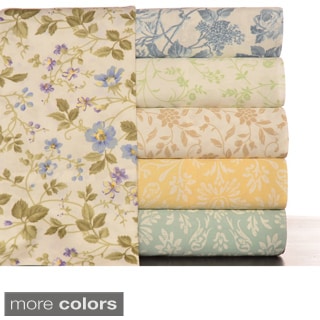 [1] Laura Ashley 100-Percent Cotton Sheet Set