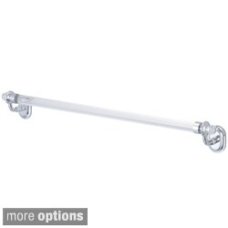 Water Creation Elegant Glass Series 18-inch Towel Rack