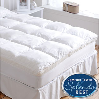 Splendorest Complete Comfort System Memory Fiber/ Foam Mattress Topper