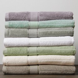 Doral Stripe Ringspun Cotton 5-piece Towel Set