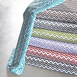 Strada Chevron Printed Sheet Set