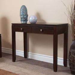 Essex Coffee Brown Console Sofa Table