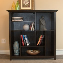 Halifax Dark American Brown Crazy Cube Bookcase & Storage Unit