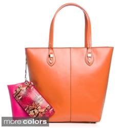 London Fog Sophie Colorblock Tote Handbag