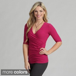 Tabeez Women's Jersey Envelope Top