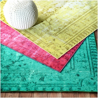 (>_<)  nuLOOM Vintage Inspired Overdyed Rug