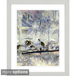 Studio Works Modern 'Aquatic Birds' Framed Print