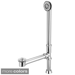 Water Creation Lift-and-turn Exposed Finish Tub Drain