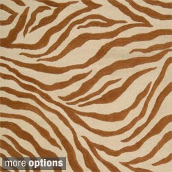 Skyland Animal Print Beige Area Rug