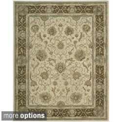 Hand-tufted Heritage Hall Mist Wool Rug