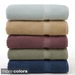 Authentic Herringbone Weave Hotel and Spa Turkish Cotton Bath Sheet