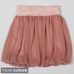 Paulinie Collection Girl's Chiffon Bubble Skirt
