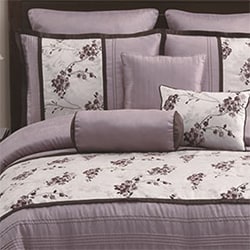 Heather Lilac 8-piece Comforter Set