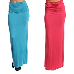 Stanzino Women's Stretchy Long Skirt