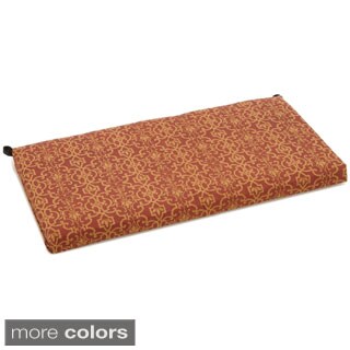 Blazing Needles Outdoor Spun Poly Bench Cushion (42 x 19)
